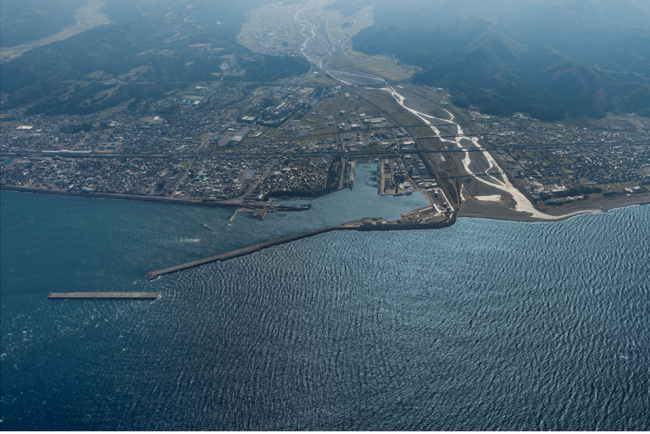 姫川港航空写真(令和3年11月撮影)