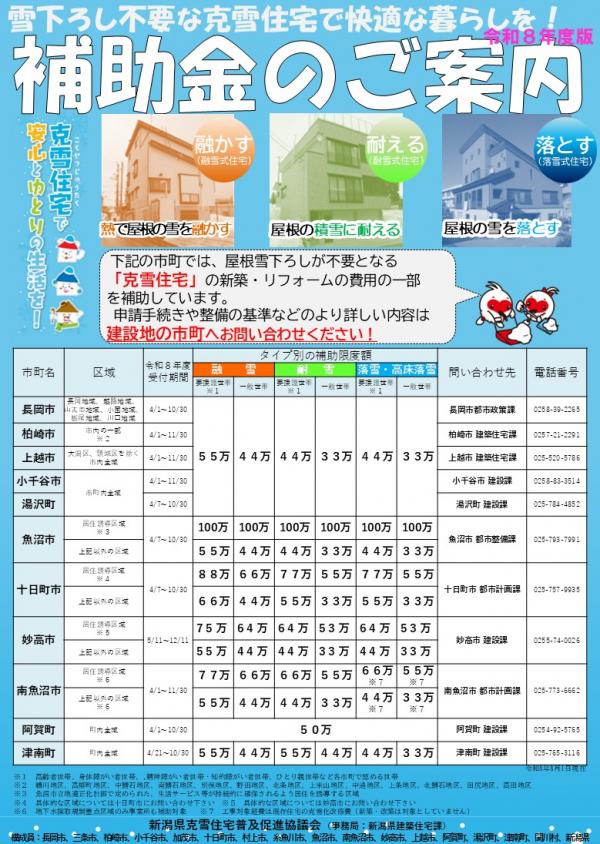 克雪住宅チラシ