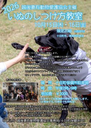 しつけ方教室