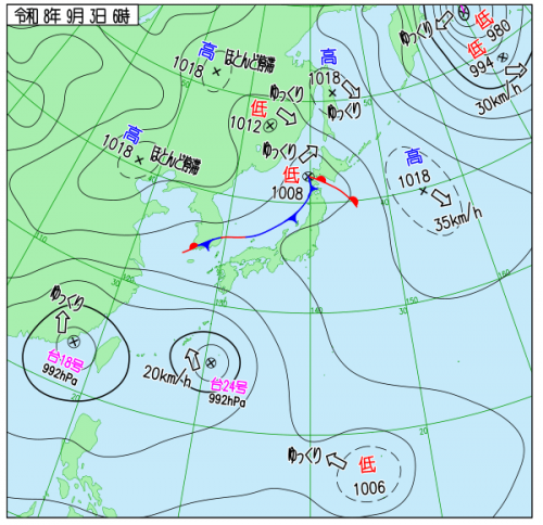 気象天気図
