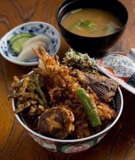 おすすめメニュー　ブラック天丼