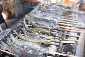 ヤマメの塩焼き