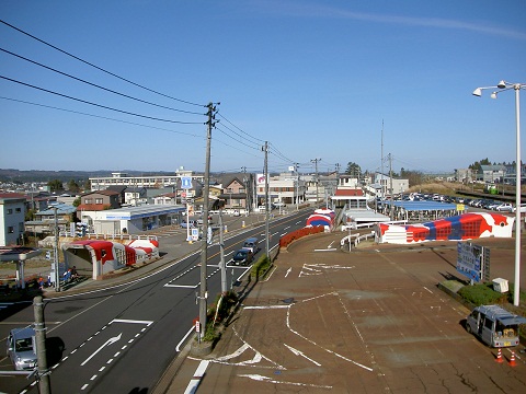 小千谷駅前の様子(南側から見た全景 平成26年11月28日 撮影)の画像