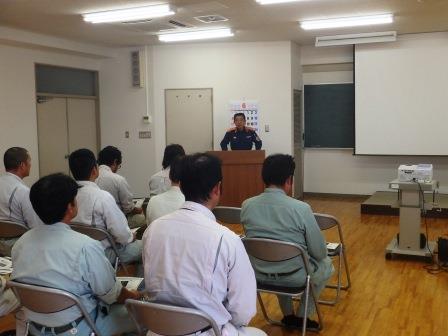 小千谷市消防本部警防課長挨拶の画像