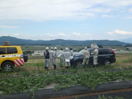 土石流危険箇所の点検