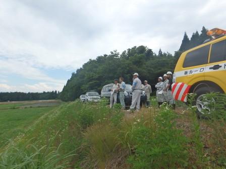 土石流危険箇所の点検