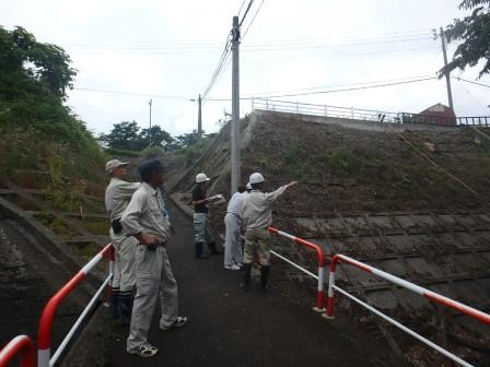 H29新規箇所の千谷川地区の点検