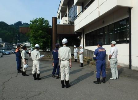 (10)点検終了後の意見交換の画像