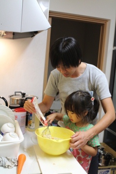 「感謝の気持ちをこめて　父子クッキング」　阿部　央資様の画像