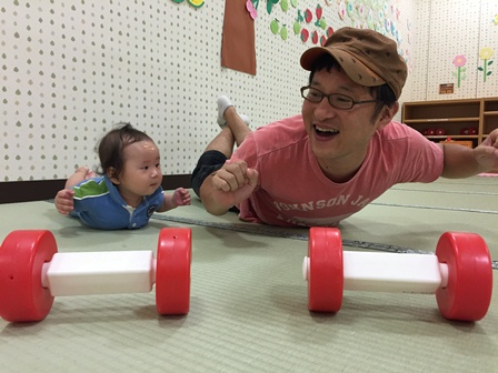 「パラシュート練習中」　水澤　祐子　様の画像