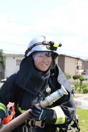 優秀賞　「訓練終えてホッと一息」　内田　治子　様の画像