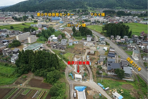 【(3)工区】のようす（平成30年8月7日撮影）の画像