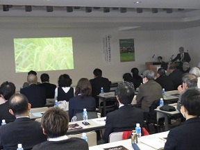 萱森協議会会長による講演