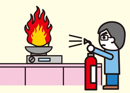 消火器を設置しましょうの画像