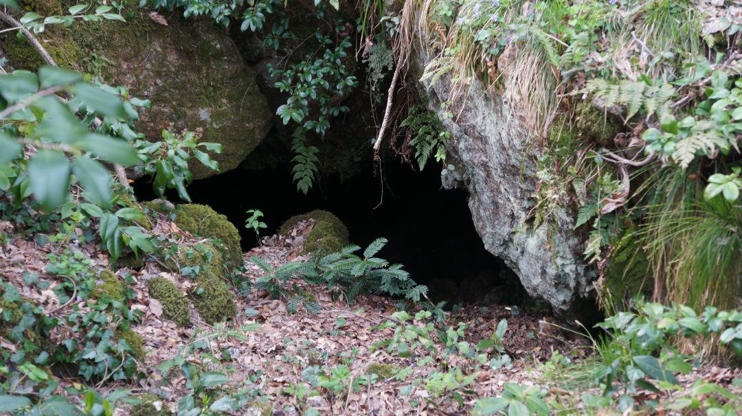 大滝地区のひ追い掘り跡の画像