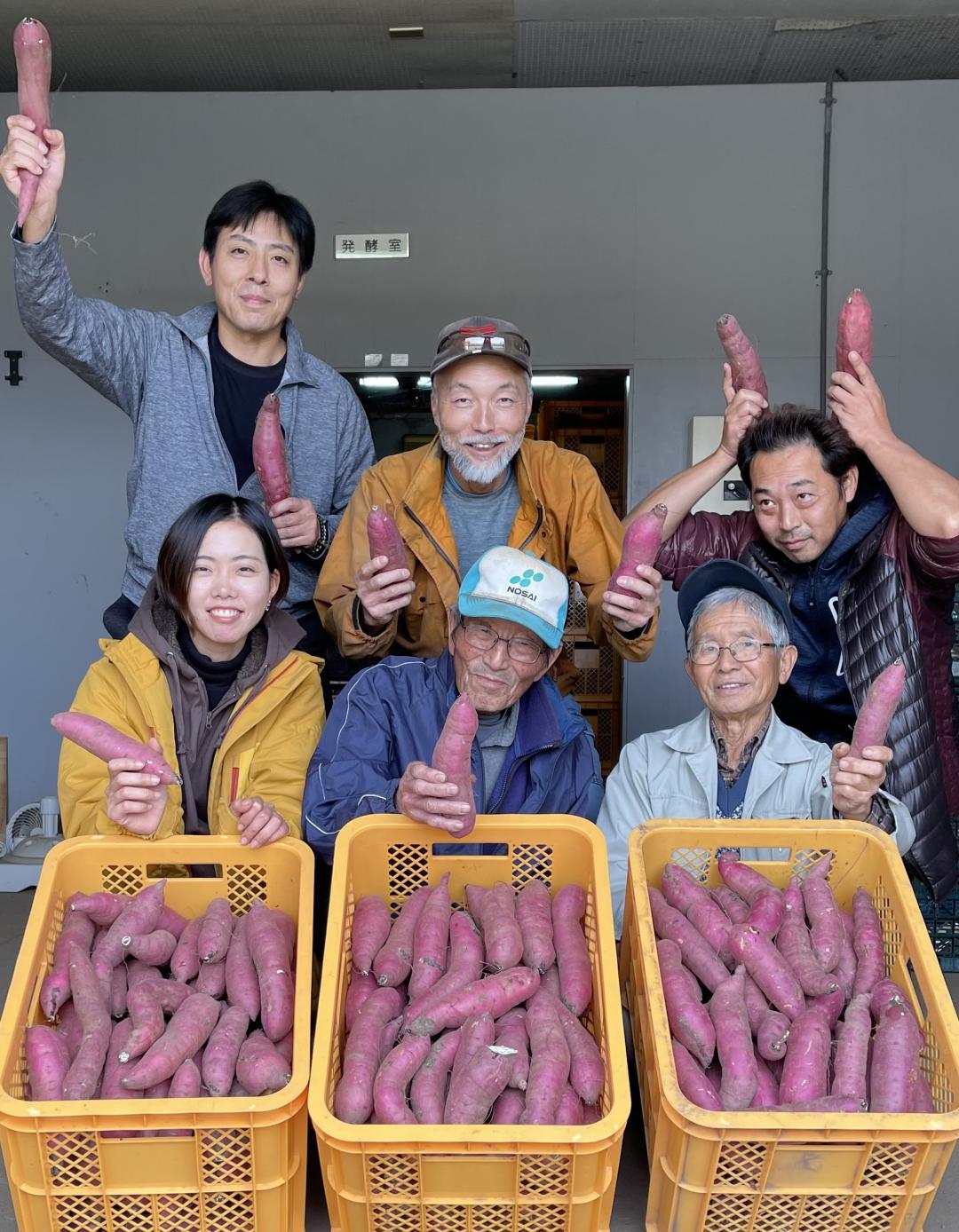 上北谷物語の生産者の皆さん
