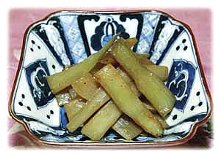 山ウドの油炒め