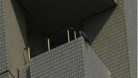 17階避難口の写真