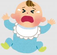 泣き止まない赤ちゃん