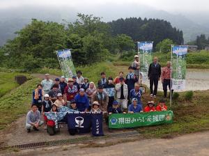 作業後の集合写真