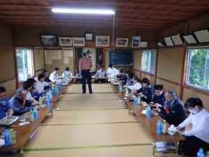 作業後の意見交換会