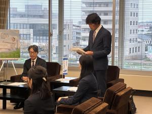 前多社長あいさつ