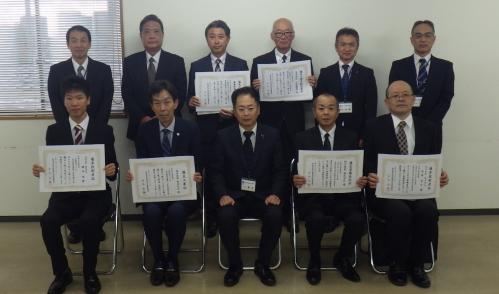 受賞者の写真(地域整備部集合写真）