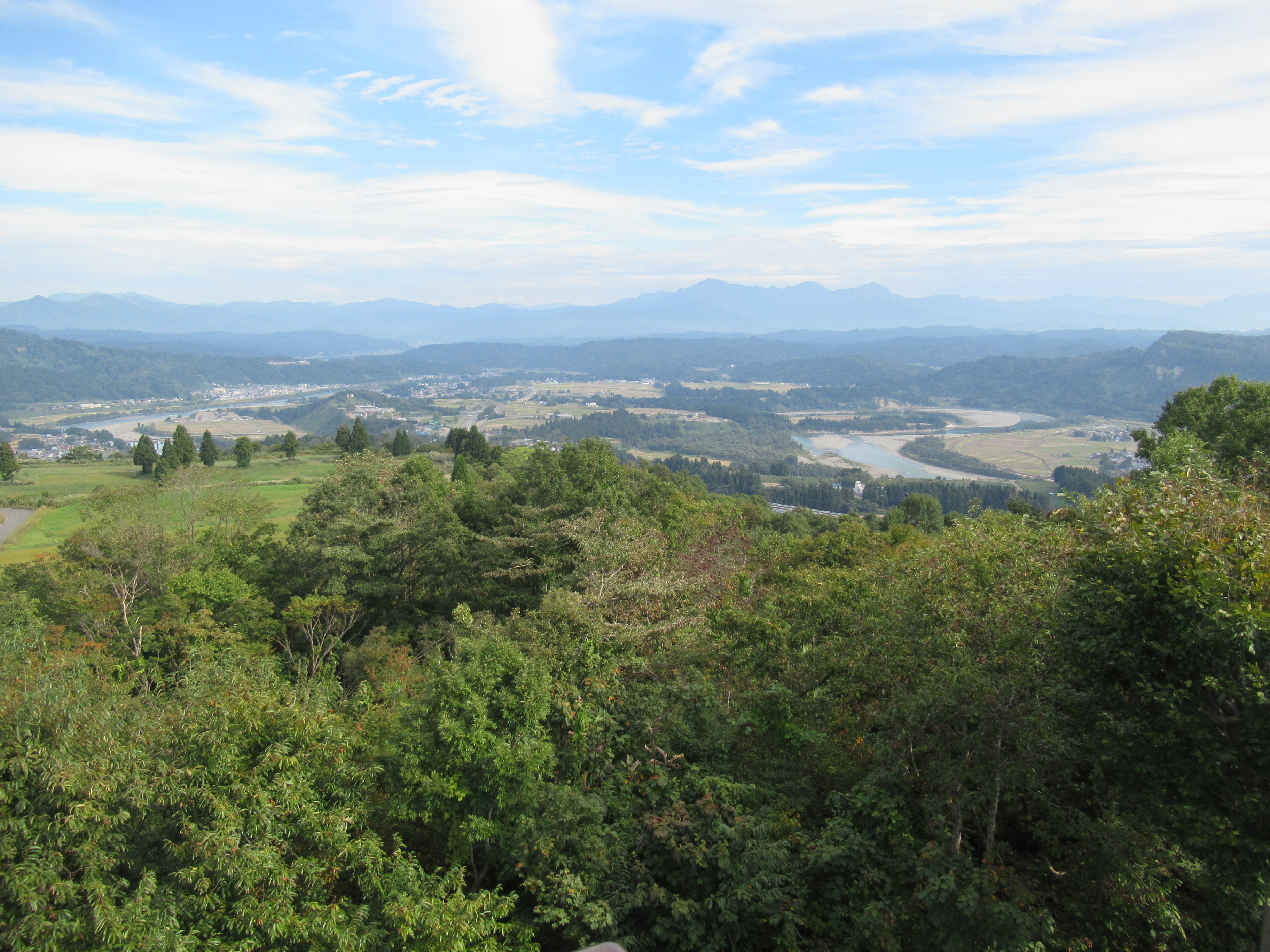 交差点 長岡栃尾線から大橋方面(加茂市)