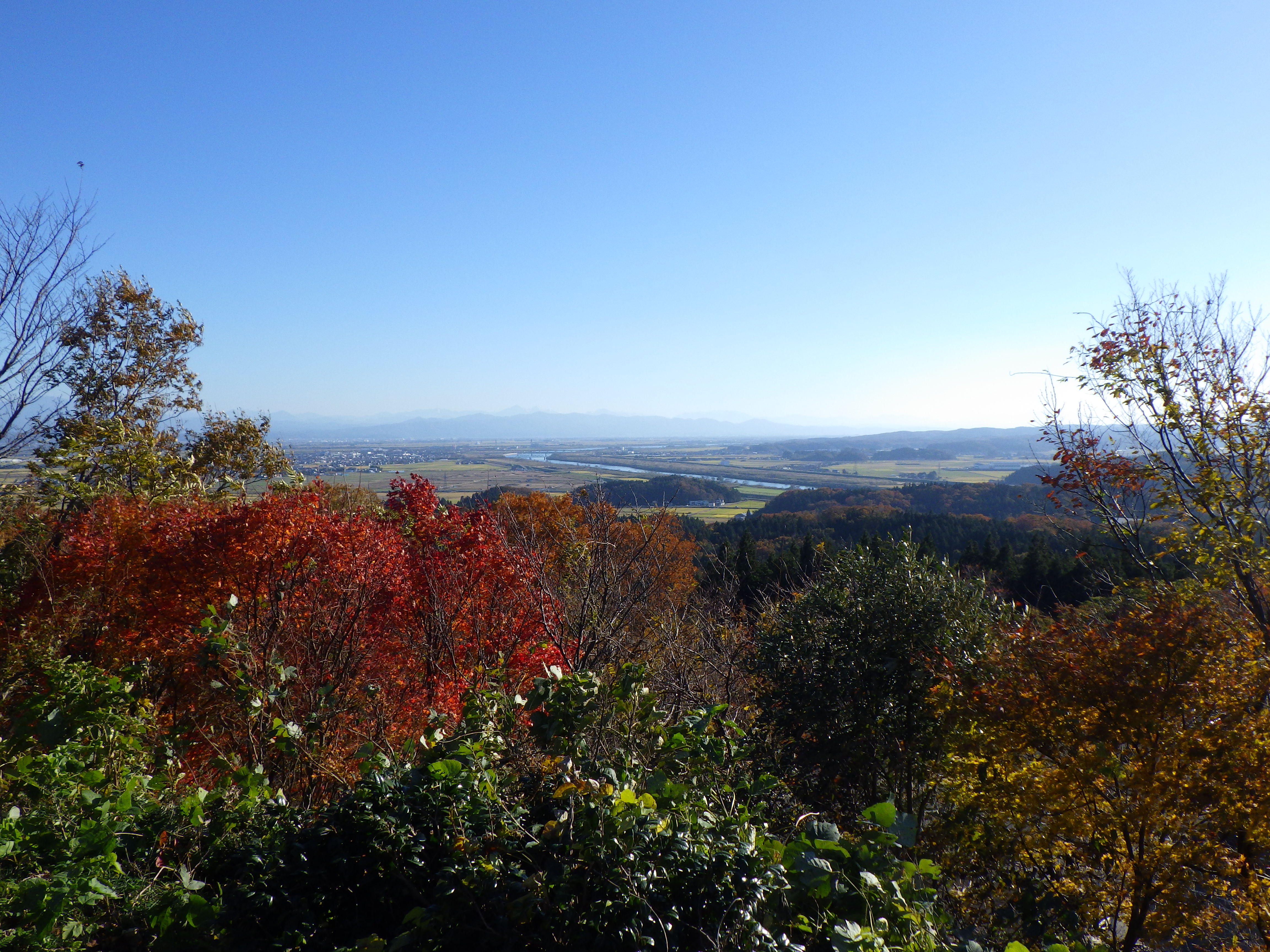 朝日山展望台(燕市)