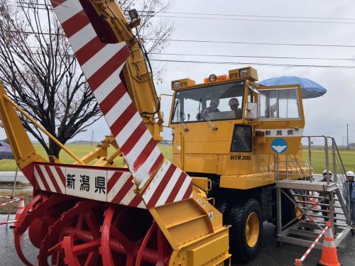 試乗体験（新潟小学校・その1）